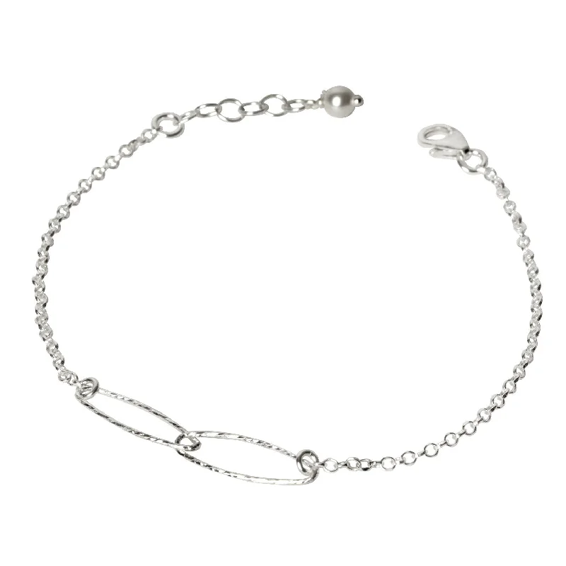 Shimmer Deux Oval Bracelet