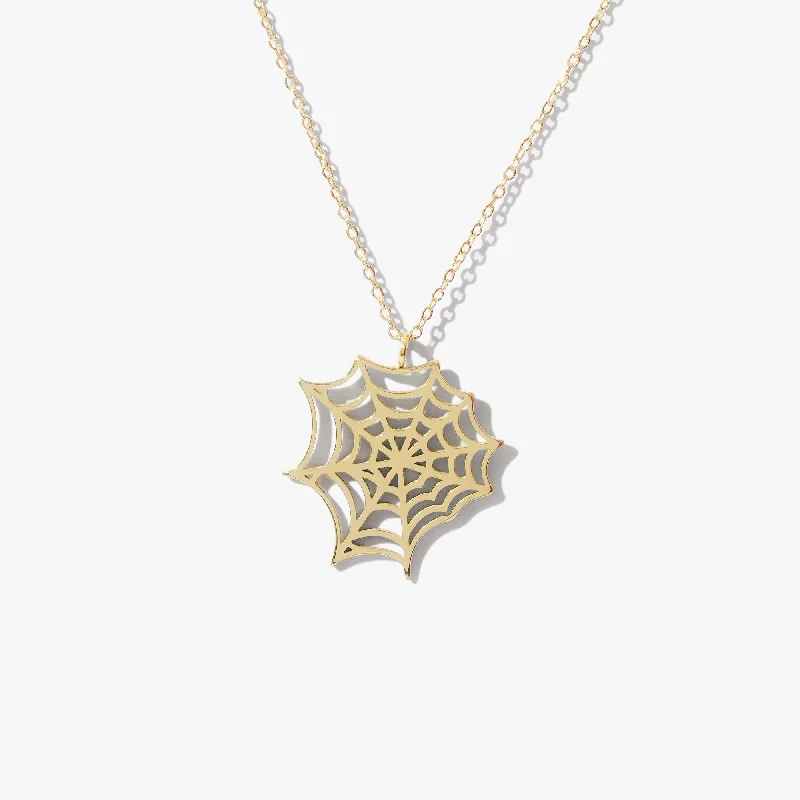 Orb Web Necklace