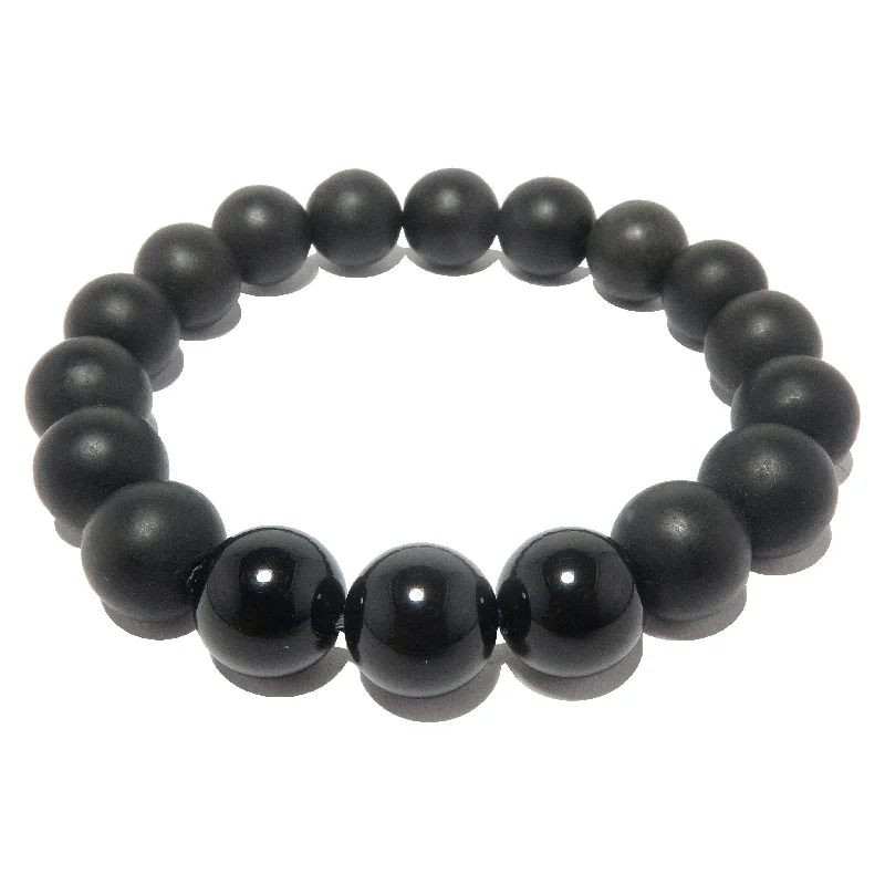 Onyx Bracelet Black Guardian Dark Arts Protection Stone