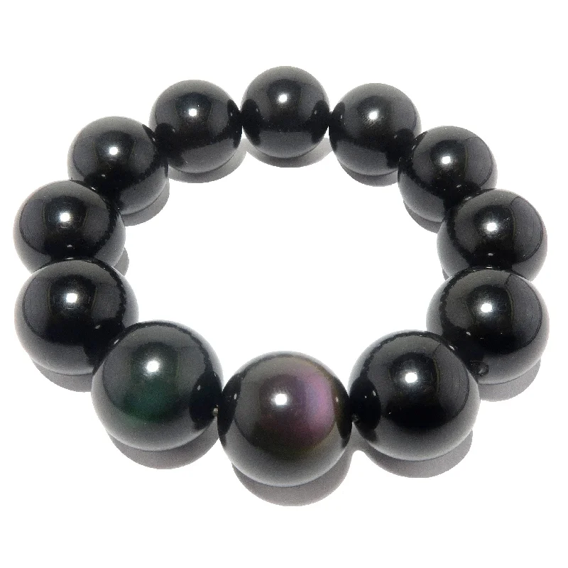 Rainbow Obsidian Bracelet Hope Wins Healing Stone