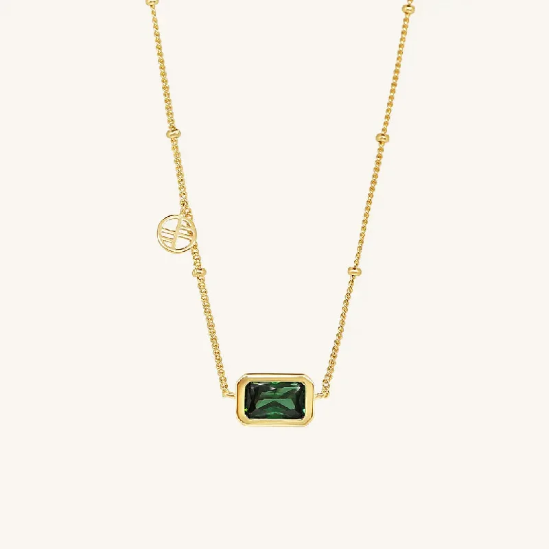 Tarkine Emerald Green Necklace