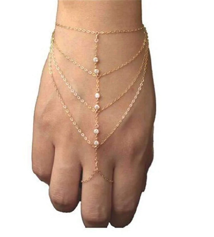 Sparkly Chains Body Jewelry Bracelet