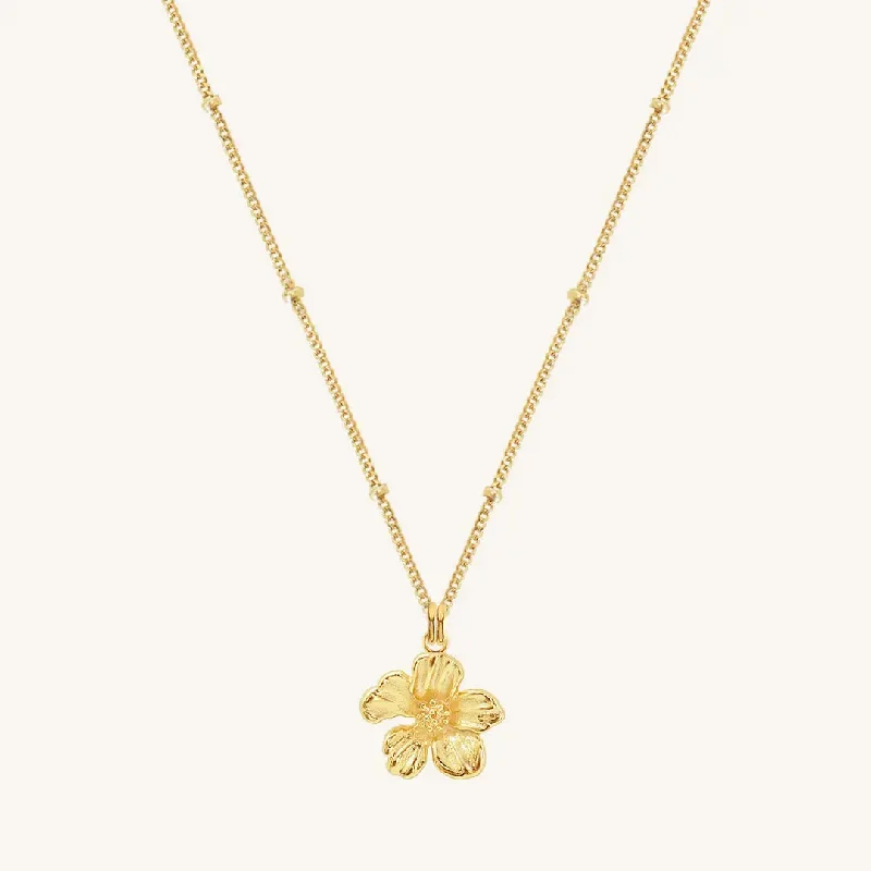 Azalea Flower Necklace