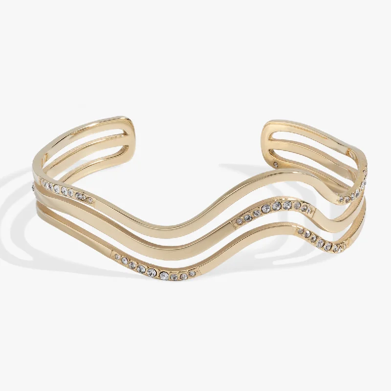 Waves of Transformation Cuff Bracelet