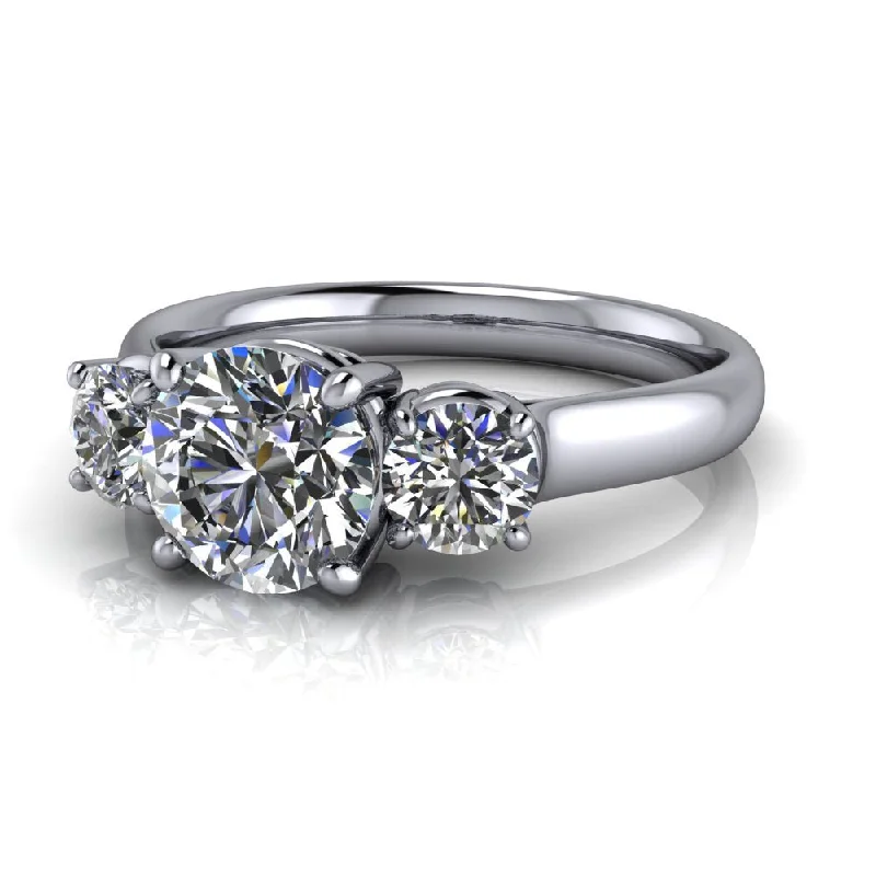 Indi No. 2 Moissanite Ring