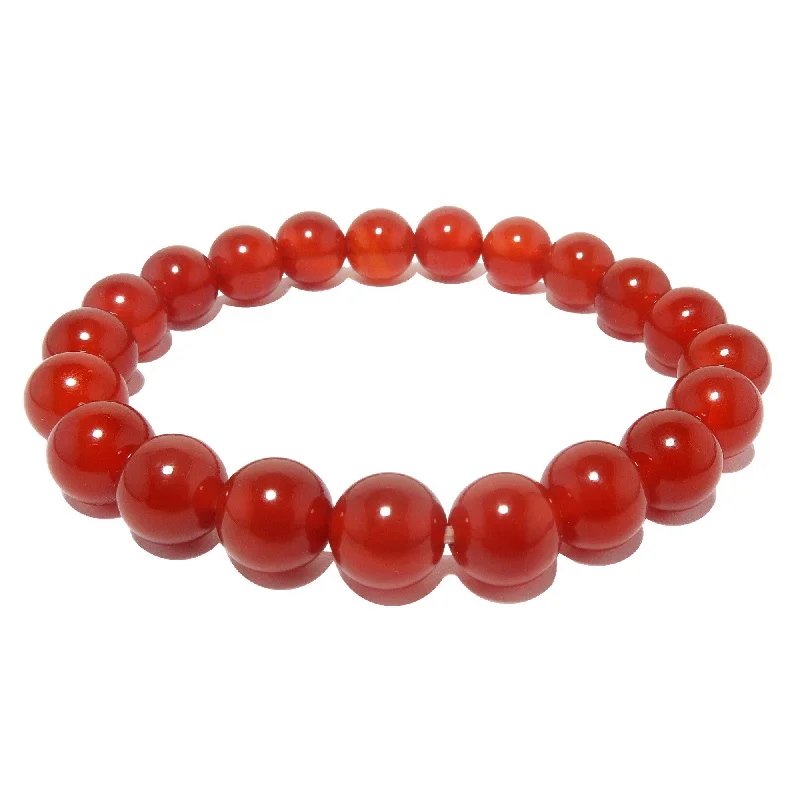 Carnelian Bracelet Red Blazing Sun Passion Stones