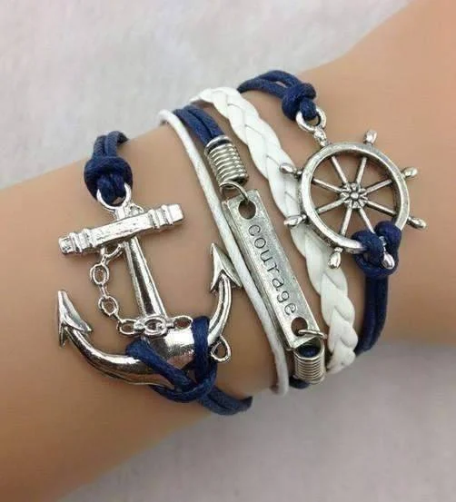 Smooth Sailing Handmade Leather Friendship Bracelet