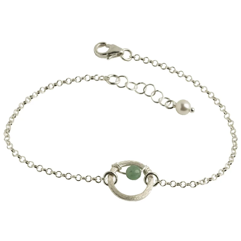 Eternity Circle Jade Bracelet